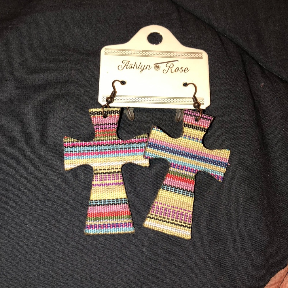 Cross earrings!